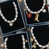 COLAR PÉROLAS - CHARM NECKLACE