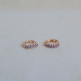 BAY PURPLE EARRINGS