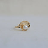 SHELL GOLD RING