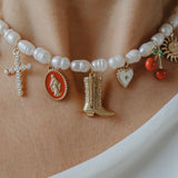 COLAR PÉROLAS - CHARM NECKLACE