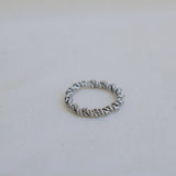 CLEO SILVER RING
