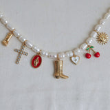 COLAR PÉROLAS - CHARM NECKLACE