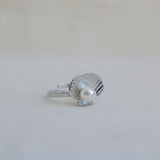 SHELL SILVER RING